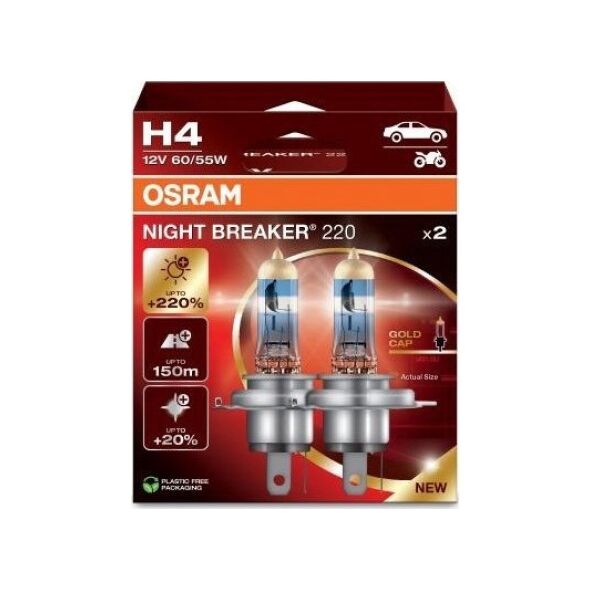 Osram OSRAM NIGHT BREAKER 220 H4