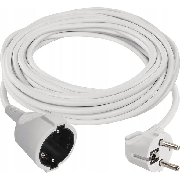 Extension cord 1 socket 10m, 3x1.5 mm2 white EMOS