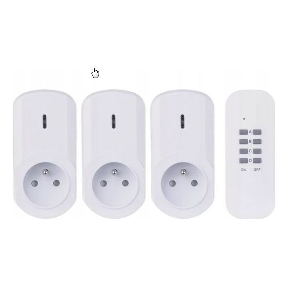 Remote Controlled Sockets SCHUKO, EMOS