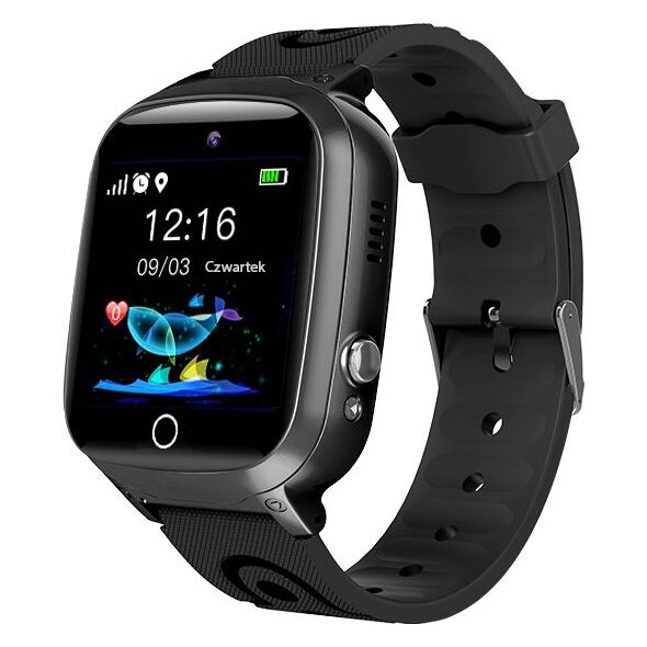 Smartwatch GoGPS K17 Czarny  (K17BK)