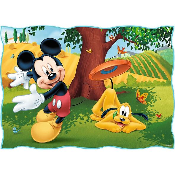 Trefl Puzzle 4w1 Fajny dzień Mickiego / Disney Standard Characters 34604 Trefl p8