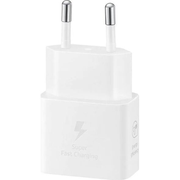 Ładowarka Samsung Ładowarka sieciowa Samsung EP-T2510NWEGEU GaN USB-C 25W SFC - biała