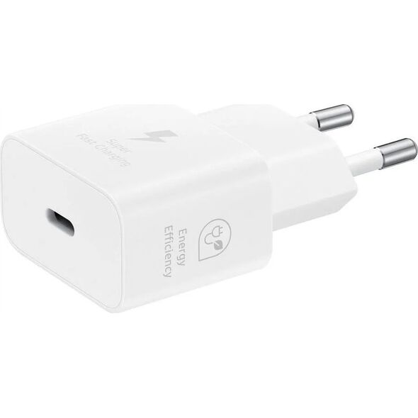 Ładowarka Samsung Ładowarka sieciowa Samsung EP-T2510NWEGEU GaN USB-C 25W SFC - biała