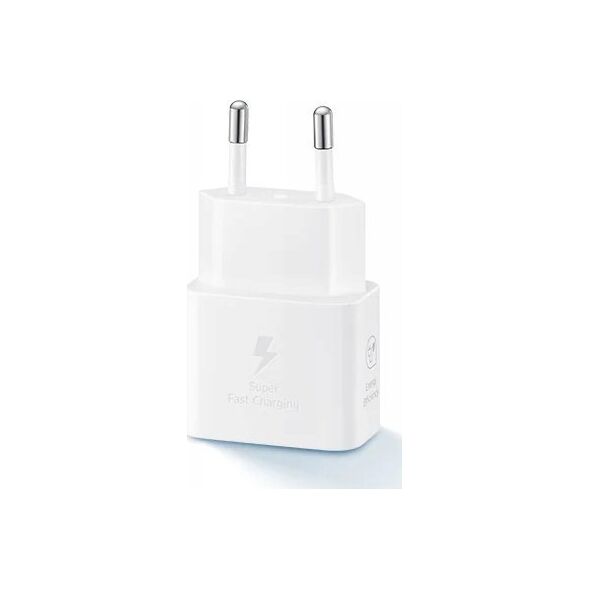 Ładowarka Samsung Ładowarka sieciowa Samsung EP-T2510NWEGEU GaN USB-C 25W SFC - biała