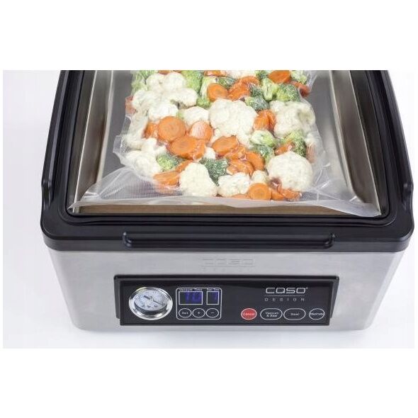 Caso Caso | Chamber Vacuum sealer | VacuChef 70 | Power 350 W | Nerūdijantis plienas