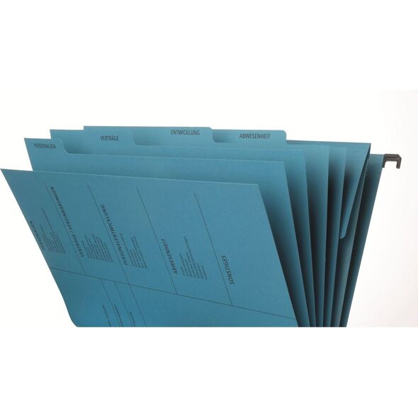 Pagna Teczka Personalakte 5 Fächer blau