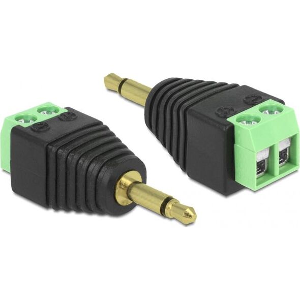 Adapter AV Delock Terminal Block czarny (65528)