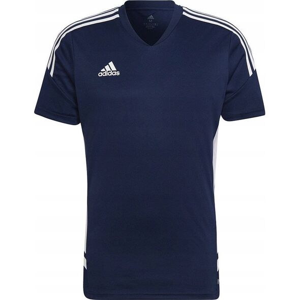 Adidas Koszulka męska adidas Condivo 22 Jersey V-neck granatowo-biała HA6291 S