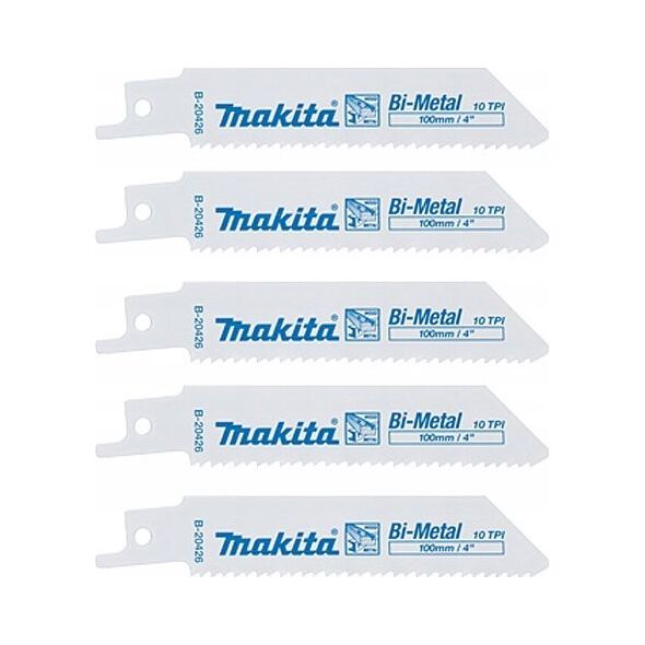 Makita MAKITA RECIMER SAW LADE BIM 100x0,9mm / 5 τεμ. ΞΥΛΟ ΜΕ ΚΑΡΦΙΑ, ΜΕΤΑΛΛΙΚΟ 13990171 88381376013