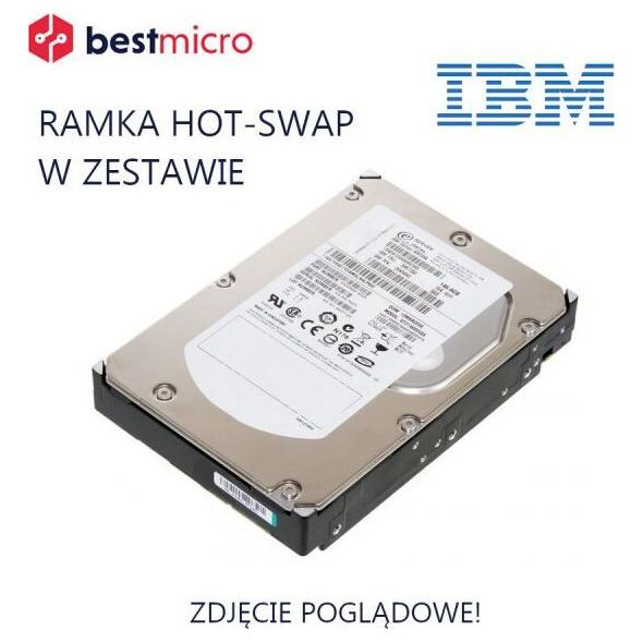 IBM IBM Dysk HDD SAS 600GB 10K RPM - 00Y8861 - Refabrykowany