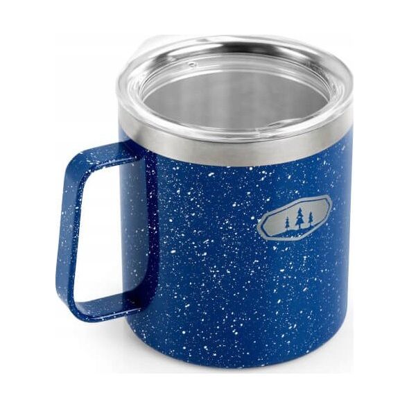 GSI Outdoors GLACIER STAINLESS CAMP CUP 444ml, blue speckle