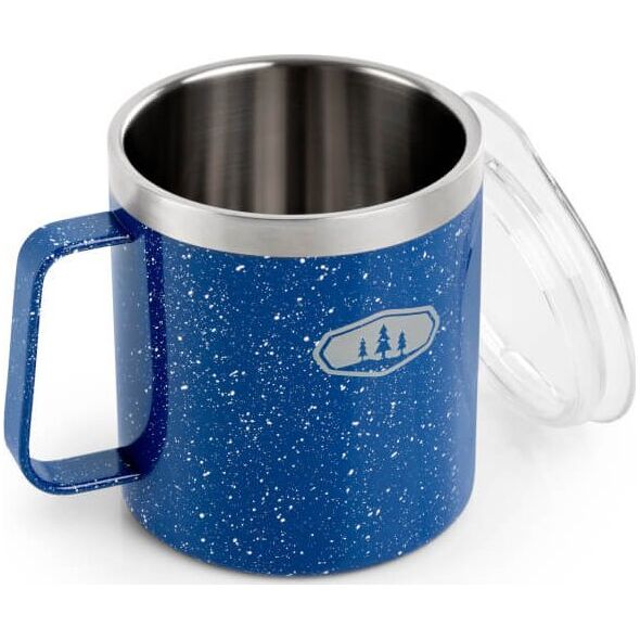 GSI Outdoors GLACIER STAINLESS CAMP CUP 444ml, blue speckle