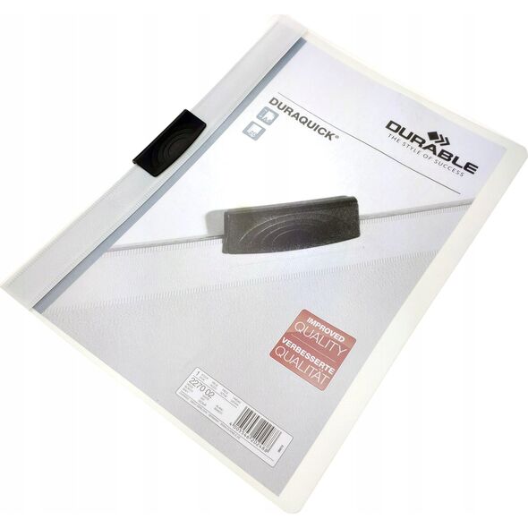 Durable DURABLE Klemm-Mappe Duraquick 1-20 Blatt weiß