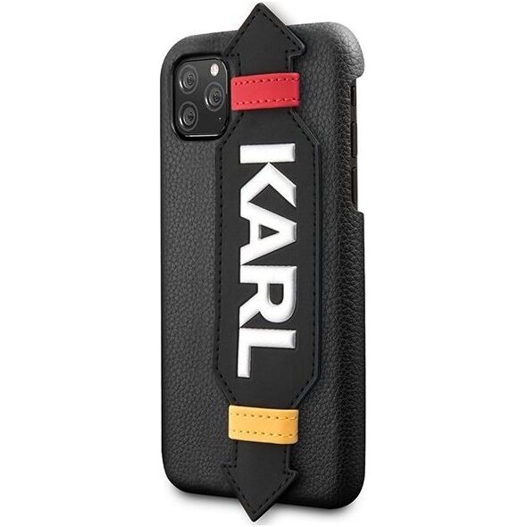 Karl Lagerfeld Etui Karl Lagerfeld KLHCN58HDAWBK Apple iPhone 11 Pro hardcase czarny/black Strap