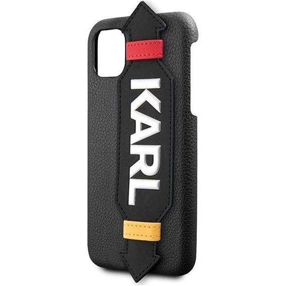 Karl Lagerfeld Etui Karl Lagerfeld KLHCN58HDAWBK Apple iPhone 11 Pro hardcase czarny/black Strap