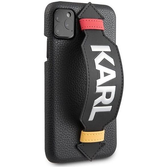 Karl Lagerfeld Etui Karl Lagerfeld KLHCN58HDAWBK Apple iPhone 11 Pro hardcase czarny/black Strap