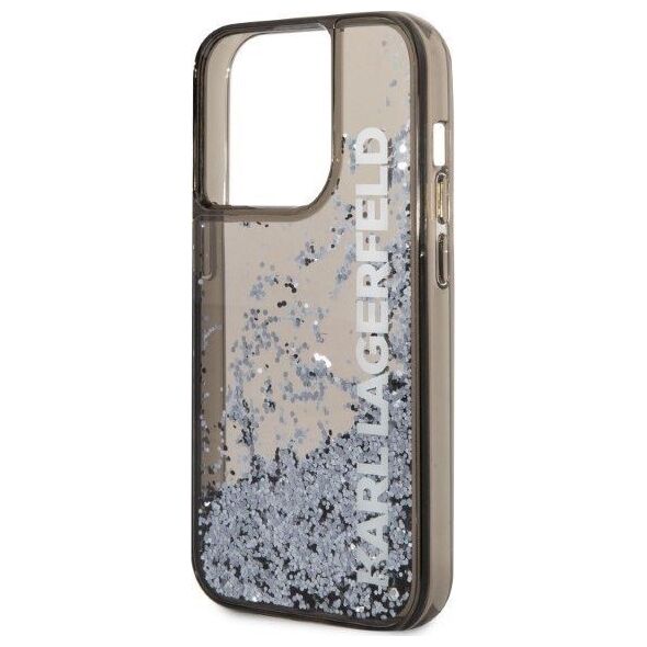Karl Lagerfeld Etui Karl Lagerfeld KLHCP14XLCKVK Apple iPhone 14 Pro Max czarny/black hardcase Liquid Glitter Elong