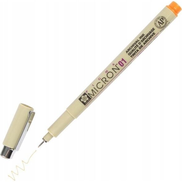 BRUYNZEEL SAKURA Sakura Pigma Micron 01 - 0,25 mm - Πορτοκαλί 13801388 84511306295