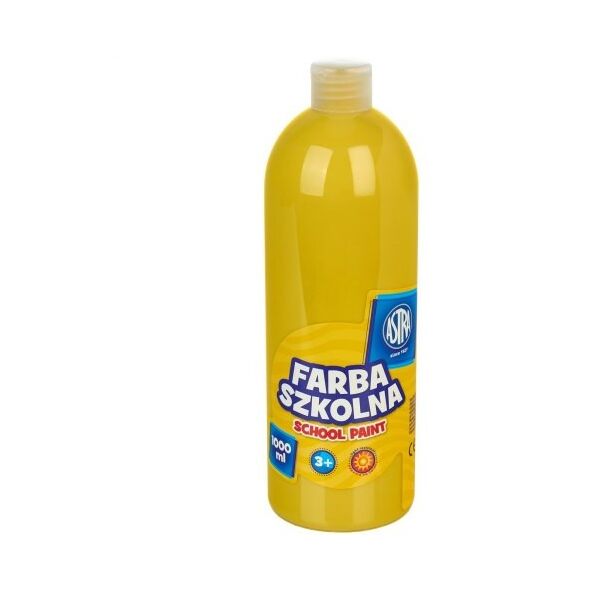 Astra Farba szkolna 1000 ml żółta (301217053)