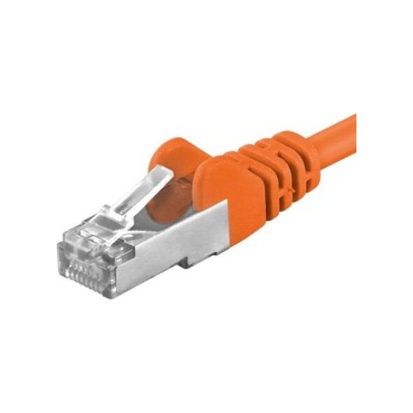 PremiumCord PREMIUMCORD Patch kabel CAT6a S-FTP, RJ45-RJ45, AWG 26/7 1,5m pomarańczowy