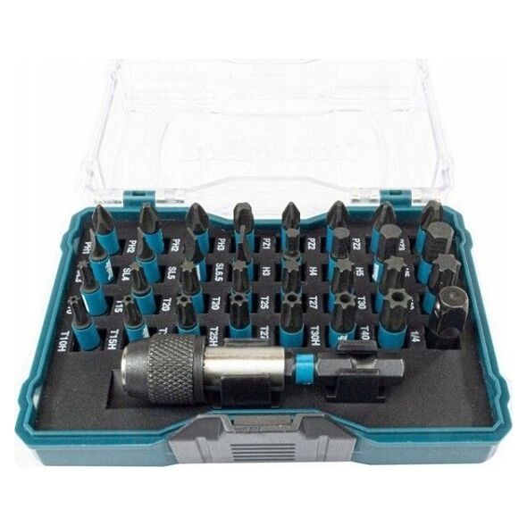 ΣΕΤ ΜΠΙΤΣ ΒΑΣΙΔΙΟΥ Makita MAKITA + ΣΥΣΤΗΜΑ 33τμχ IMPACT ΜΑΥΡΟ 13868917 88381586702