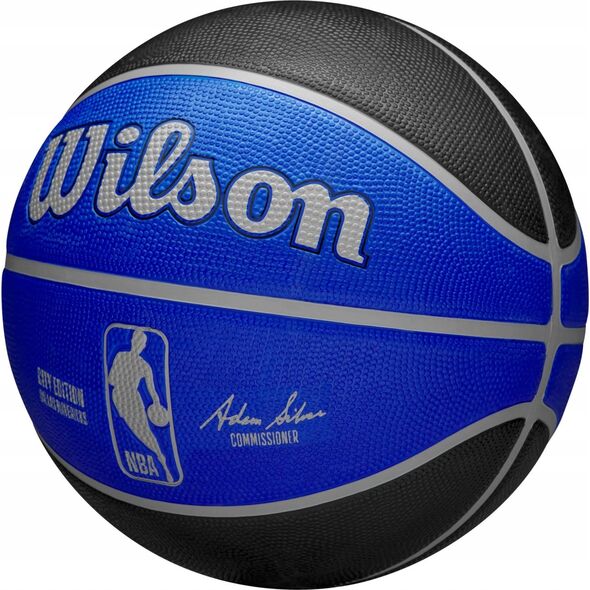 Wilson Wilson NBA Team City Edition Dallas Mavericks Out Ball WZ4024207XB Blue 7 13608480 97512728614