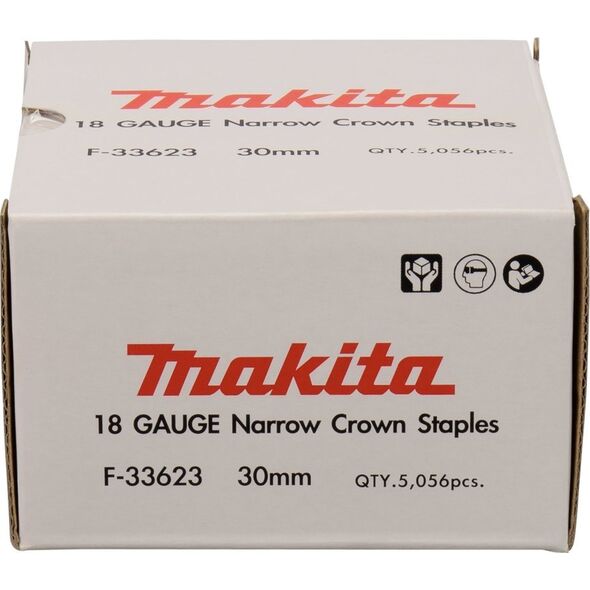 Makita MAKITA STAPLES 18GA 5,7x30mm / 5056 τεμ. ΓΑΛΒΑΝΙΣΜΕΝΟ 13919980 88381294188