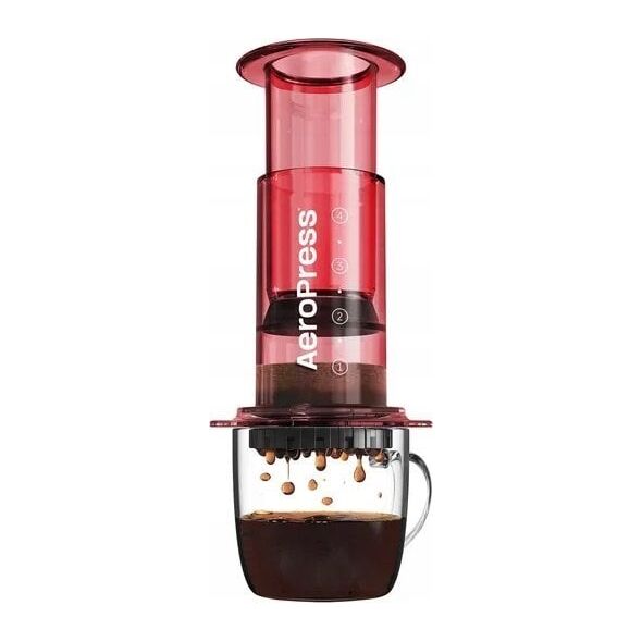 Aero Press AeroPress Clear Red - Red καφετιέρα 13966575 85276082509