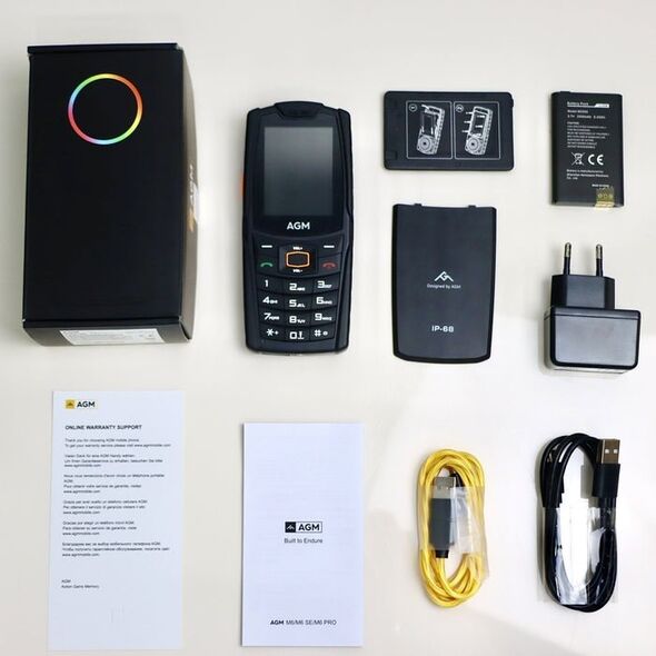 Telefon komórkowy AGM MOBILE PHONE M6/AM6EUOR02 AGM