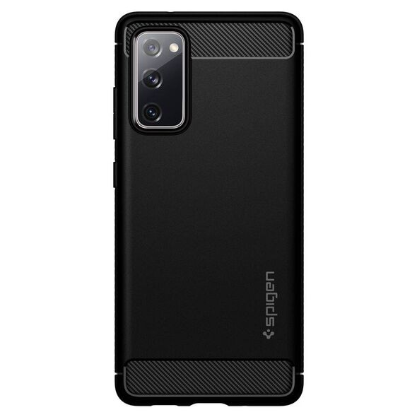 Case SAMSUNG GALAXY S20 FE / S20 LITE Spigen Rugged Armor Matte black 8809710757530