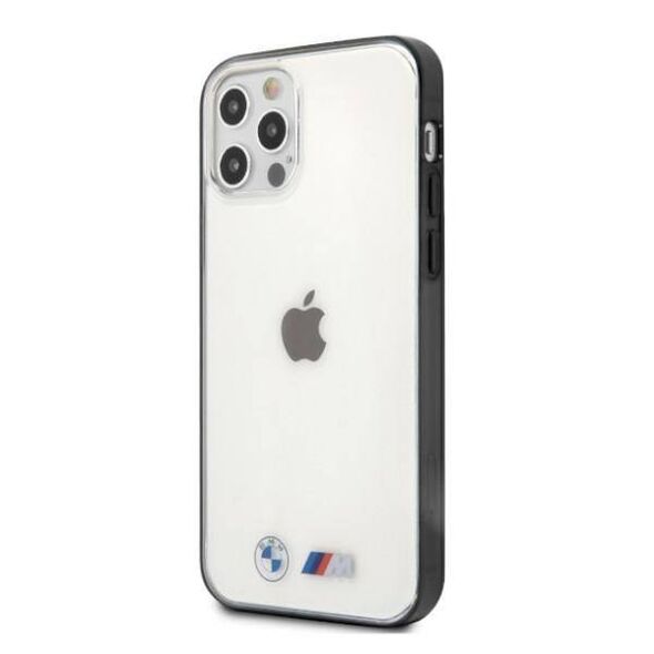 Original Case IPHONE 12 PRO MAX BMW Hardcase Sandblast (BMHCP12LMBTOK) transparent 3666339011338