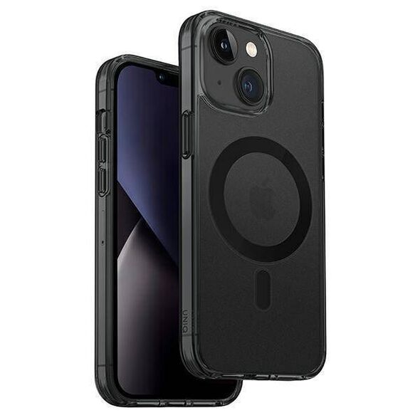 Case IPHONE 14 PLUS UNIQ LifePro Xtreme Magclick Charging black 8886463681206