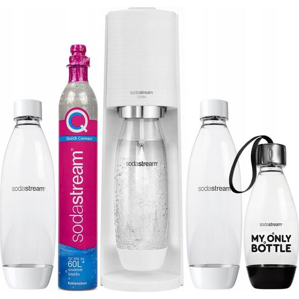 Saturator Sodastream Terra Promo Pack Biały