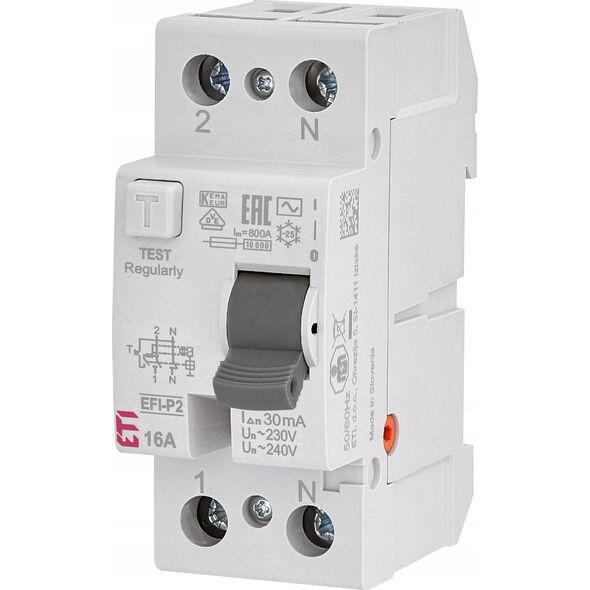 ETI EFI-P2 AC 16/0.03 SROVES NUOTEKIO RELE