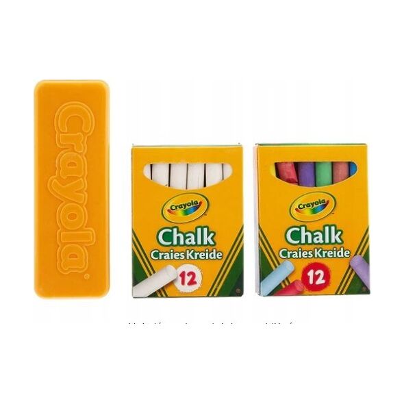 Maped *****Crayola έγχρωμη κιμωλία 12 τεμ 13694654 71662008161