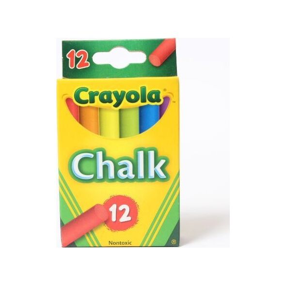 Maped *****Crayola έγχρωμη κιμωλία 12 τεμ 13694654 71662008161