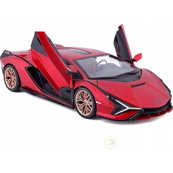 Bburago BBU 1:24 Lamborghini Sian FKP37 Red 21099RD 02702
