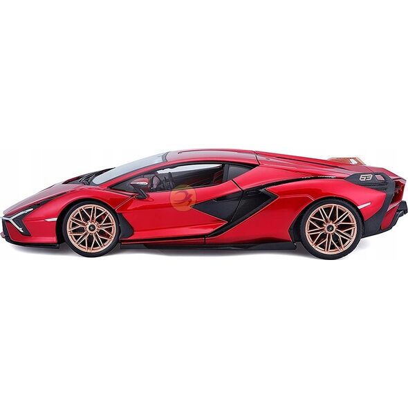 Bburago BBU 1:24 Lamborghini Sian FKP37 Red 21099RD 02702