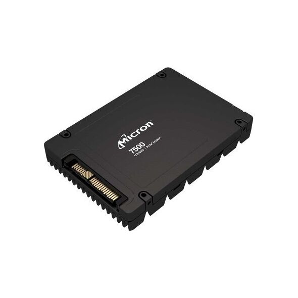 Dysk SSD Micron Micron 7500 PRO - SSD - Read Intensive - verschlusselt - 3.84 TB - intern - 2.5" (6.4 cm) - U.3 PCIe 4.0 (NVMe) - 256-Bit-AES, 3072-Bit-RSA, FIPS 140-3 Level 2, 208-Bit-RSA - TCG Opal Encryption 2.01