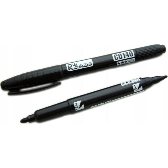 Richmann Black double marker 1-2 mm