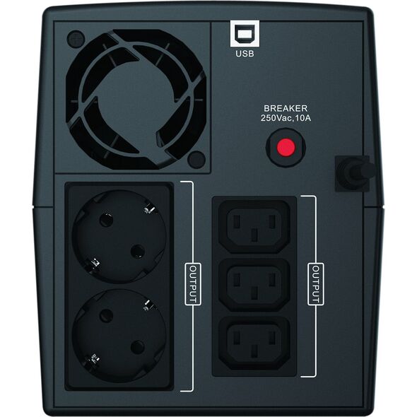 UPS Conceptronic ZEUS03EM 1200VA
