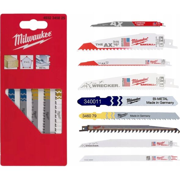 Milwaukee MILWAUKEE RECIMER SAW LADE 300 TCT ΞΥΛΟ ΤΣΕΚΟΥΡΙ ΜΕ ΚΑΡΦΙΑ /5 τεμ. 13529334 45242521128