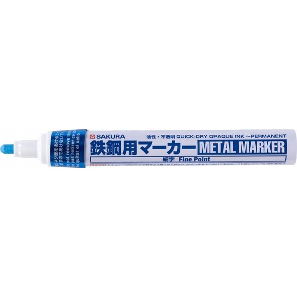 Sakura Marker METAL γαλάζιο λεπτό λεπτό, Sakura 13684676 84511299412