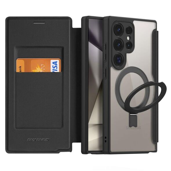Θήκη Flip Dux Ducis Skin X Pro Wallet με Μαγνητικό Stand Samsung S928B Galaxy S24 Ultra 5G Μαύρο 6934913020685 6934913020685 έως και 12 άτοκες δόσεις