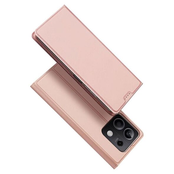 Θήκη Flip Dux Ducis Skin Pro Xiaomi Redmi Note 13 5G Ροζ 6934913009123 6934913009123 έως και 12 άτοκες δόσεις