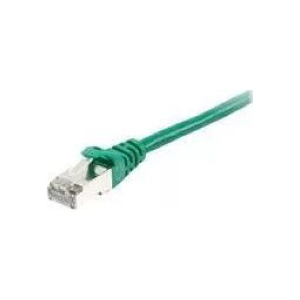 Equip Patchcord Cat 6a, SFTP, 0.5m, zielony (606402)