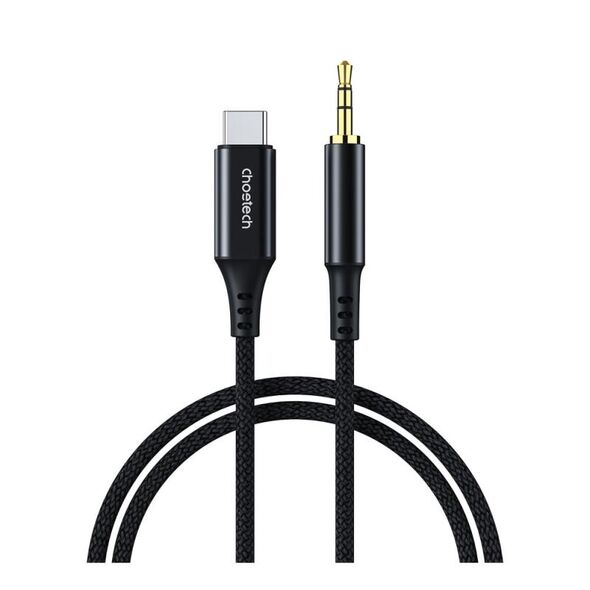 Καλώδιο Ήχου Choetech AUX008 USB C σε 3.5mm 2m Μαύρο 6932112104151 6932112104151 έως και 12 άτοκες δόσεις