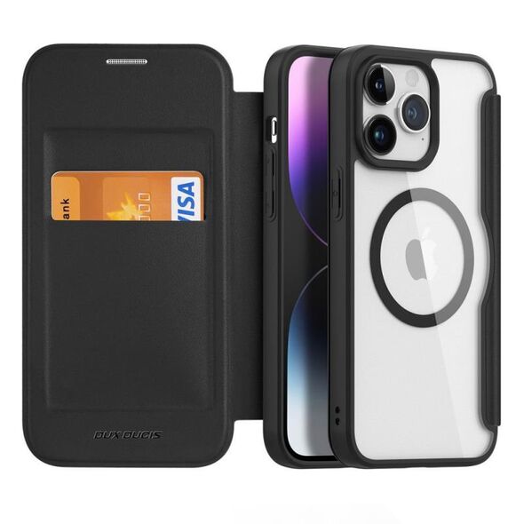 Θήκη Flip Dux Ducis Skin X Pro Wallet Apple iPhone 15 Pro Μαύρο 6934913025239 6934913025239 έως και 12 άτοκες δόσεις