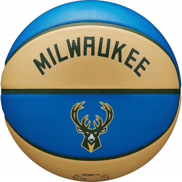 Wilson Wilson NBA Team City Edition Milwaukee Bucks Ball WZ4016517ID Blue 7 13687267 97512641319