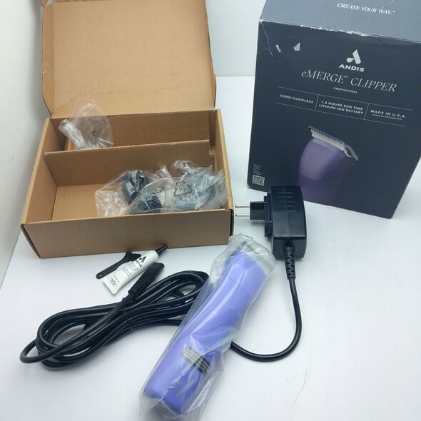 Andis κουρευτική μηχανή για ζώα eMERGE RDLC-1 AN-560498, μωβ 13763320 40102004254